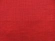 Photo6: 4510T12z820  Japanese Kimono Silk TSUMUGI Plain Tomato red (6)