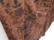 Photo3: 4510T13z860 Vintage Japanese Kimono Silk TSUMUGI Light brown (3)