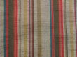 Photo6: 4511T06z780 Vintage Japanese Kimono Silk TSUMUGI Stripe Light brown-gray (6)