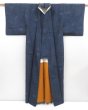 Photo8: 4511T07z890 Japanese Kimono Silk SHIOZAWA TSUMUGI with certificate (8)