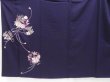 Photo5: 4511T12z1000  Japanese Kimono Silk TSUKESAGE Peony Purple (5)