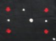 Photo6: 4512T09z650 Vintage Japanese Kimono Silk MEISEN KOMON Dot Black (6)