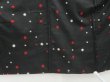 Photo8: 4512T09z650 Vintage Japanese Kimono Silk MEISEN KOMON Dot Black (8)