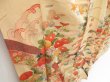 Photo3: 4512T10z890 Vintage Japanese Kimono Silk TSUKESAGE Chrysanthemum (3)