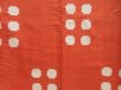 Photo5: 4512T12z690 Vintage Japanese Kimono Silk MEISEN KOMON  Dark salmon (5)