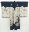 Photo7: 4517T01z370  Japanese Kimono Silk Boy's  Dragon Navy (7)