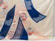 Photo7: 4517T04z1210  Japanese Kimono Silk FURISODE Tabane-noshi Off-white (7)