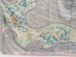 Photo3: 4517T05z1160  Japanese Kimono Silk FURISODE Peony Lavender (3)