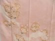 Photo7: 4517T10z990  Japanese Kimono Silk TSUKESAGE Flower Pink (7)