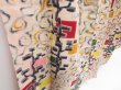 Photo3: 4518T15z560 Vintage Japanese Kimono Silk MEISEN KOMON Plum tree (3)