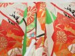 Photo8: 4524T04z880 Vintage Japanese Kimono Silk Girl's  Folding fan Off-white (8)