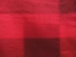 Photo6: 4525T03z890 Vintage Japanese Kimono Silk TSUMUGI  Dark red (6)