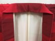 Photo7: 4525T03z890 Vintage Japanese Kimono Silk TSUMUGI  Dark red (7)