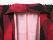 Photo8: 4525T06z700 Vintage Japanese Kimono Silk TSUMUGI  Dark red (8)