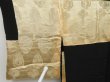 Photo8: 4526T01z630 Vintage Japanese Kimono Silk HAORI Wave Black (8)