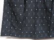 Photo4: 4526T13z890 Vintage Japanese Kimono Silk TSUMUGI  Black (4)