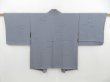 Photo1: 4530T08z480 Vintage Japanese Kimono Silk HAORI Shibakusa Lavender gray (1)