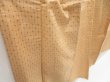 Photo3: 4530T10z690 Vintage Japanese Kimono Silk MEISEN KOMON Cream-Orange (3)