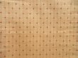 Photo6: 4530T10z690 Vintage Japanese Kimono Silk MEISEN KOMON Cream-Orange (6)