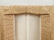 Photo7: 4530T10z690 Vintage Japanese Kimono Silk MEISEN KOMON Cream-Orange (7)