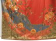 Photo6: 4530T11z1020  Japanese Kimono Silk TSUKESAGE Artist work Red-Brown (6)