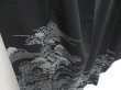 Photo3: 4530T13z1180  Japanese Kimono Silk TSUKESAGE Hut Black (3)