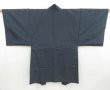 Photo4: 4601T06z500 Vintage Japanese Kimono Silk Men's OSHIMA HAORI Mountain (4)