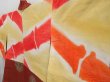 Photo6: 4602T03z450 Vintage Japanese Kimono Silk HAORI  Orange-Brown (6)