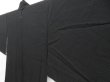 Photo1: 4602T04z460 Vintage Japanese Kimono Silk HAORI Sayagata Black (1)