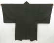 Photo3: 4602T08z580 Vintage Japanese Kimono Silk Men's HAORI Scenery Green-Gray (3)