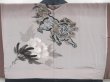 Photo2: 4602T14z470 Vintage Japanese Kimono Silk Men's OSHIMA HAORI Shishi (2)