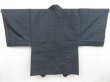 Photo5: 4602T14z470 Vintage Japanese Kimono Silk Men's OSHIMA HAORI Shishi (5)