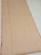 Photo2: 2T04z80  Japanese Kimono Silk  FABRIC Shibori Light cream 65.4x15.4 (2)