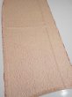 Photo2: 2T05z80  Japanese Kimono Silk  FABRIC Shibori Light cream 65.4x15.4 (2)