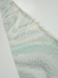 Photo1: 2T08z40  Japanese Kimono Silk  FABRIC Stream Light blue-gray 57.5x7.1 (1)