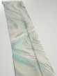 Photo3: 2T10z30  Japanese Kimono Silk  FABRIC Stream Light blue-gray 39.4x7.3 (3)