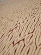 Photo4: 2U04z100  Japanese Kimono Silk  FABRIC Shibori Cream 65.4x14.6 (4)