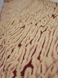 Photo4: 2U09z60  Japanese Kimono Silk  FABRIC Shibori Cream 83.5x6.5 (4)