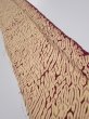 Photo1: 2U10z30  Japanese Kimono Silk  FABRIC Shibori Cream 33.9x6.7 (1)