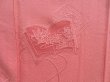 Photo5: 4604T07z980 Vintage Japanese Kimono Silk IROMUJI Embro Booklet Pink (5)