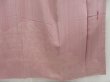 Photo7: 4604T10z1010  Japanese Kimono Crepe Silk TSUKESAGE Artist work Stream Pink (7)