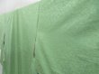 Photo2: 4604T13z860 Vintage Japanese Kimono Silk IROTOMESODE Phoenix Light green (2)