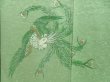 Photo8: 4604T13z860 Vintage Japanese Kimono Silk IROTOMESODE Phoenix Light green (8)