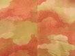 Photo3: 4607T08z560 Vintage Japanese Kimono Silk HAORI Cloud Dark orange (3)