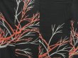 Photo8: 4607T12z930 Vintage Japanese Kimono Silk TSUKESAGE Branch Black (8)