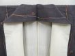 Photo7: 4607T13z1000 Vintage Japanese Kimono Silk TSUMUGI Branch Dark gray (7)