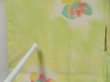 Photo5: 4608T02z550 Vintage Japanese Kimono Silk HAORI Rose Yellow green (5)