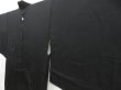 Photo4: 4608T11z580 Vintage Japanese Kimono Silk HAORI Embro Mirror Black (4)