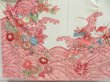 Photo5: 4608T12z960 Vintage Japanese Kimono Silk FURISODE Chrysanthemum Celadon (5)