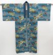 Photo6: 4609T03z510 Vintage Japanese Kimono Muslin Men's JUBAN Jigami (6)